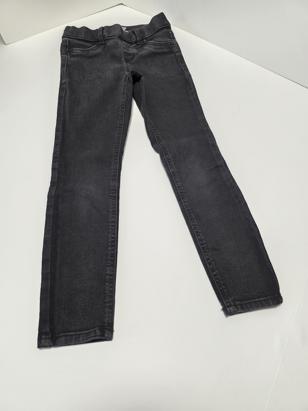 Girls' Size 6 Skinny Jeans - Blue and Black - Picture 6 of 10